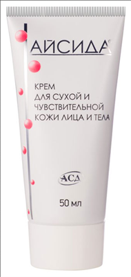 Айсида крем для сухой и чувствительной кожи лица и тела 50 мл - фото 87390