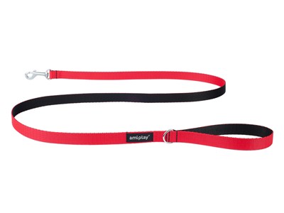 Поводок Twist S 150/1cm Красный - фото 89420