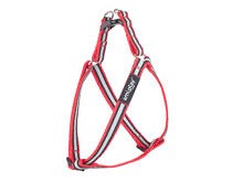 Шлейки регулируемые Shine M  30-55/1.5cm Красные - фото 89552