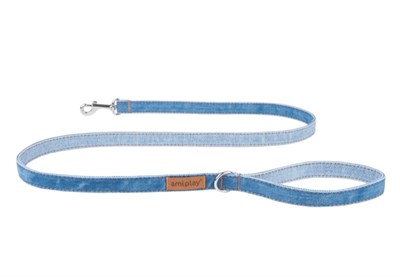 Поводок Denim L 140*2cm Голубой - фото 90171