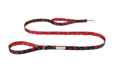 Поводок BeHappy XL 150/2,5cm Вишня - фото 90548