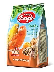 Корм HAPPY JUNGLE Корм для канареек 500г - фото 92104