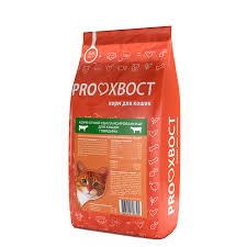 Корм PROХВОСТ сухой для кошек, говядина, 10кг (6394) - фото 92588