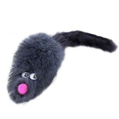 Игрушка для кошек "Мышь из натуральной норки" Еврослот GoSi - фото 93204
