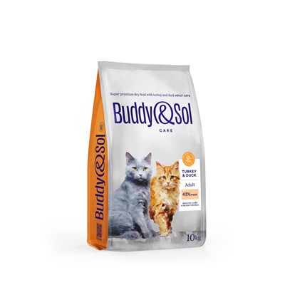 Корм B&S CARE ADULT Сухой корм д/кошек (индейка/утка) 10кг () - фото 93303