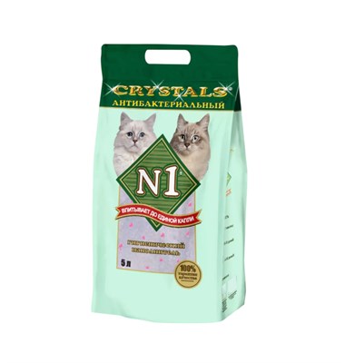 Наполнитель Барсик №1 Антибактериальный силикагелевый 5л - фото 93482