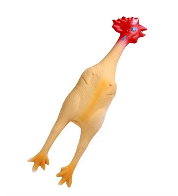 Игрушка HOMEPET для собак Петух с пищалкой латекс 24см - фото 93833