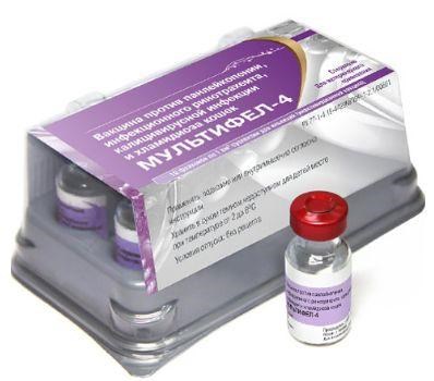 Вакцина Мультифел - 4 для кошек - фото 94142