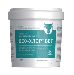 Део-хлор ВЕТ №300 (средство дезинфицирующее) - фото 94176