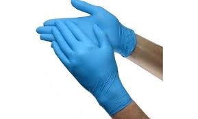 Перчатки н/стер. нитриловые р.7 М (пара), черные - фото 94230