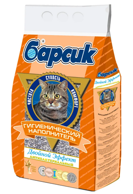 Наполнитель Барсик Двойной Эффект 4,54 л - фото 94279