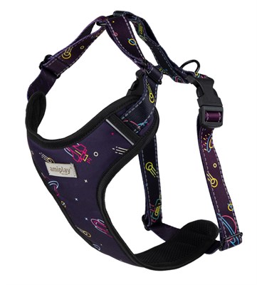 Шлейка Регулируемая BeSpace L 50-75/2,5см Neon - фото 94306