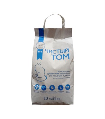 Наполнитель Чистый Том для длинношерстных кошек 10л (8012) - фото 94314