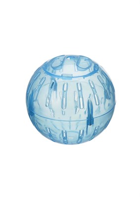 Игрушка Мяч беговой для грызунов «Чистый котик». Цвет: голубой (HP-P17)  - фото 94326