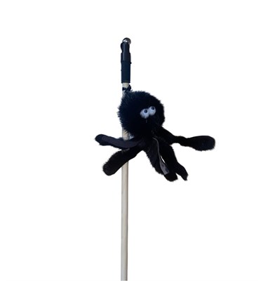 Игрушка Махалка-Удочка "Меховой осьминог" Натуральная норка GoSi - фото 94356