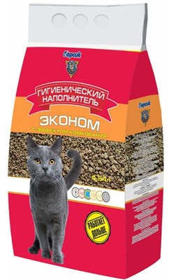 Наполнитель Барсик Эконом с Эффектом Комкования  4,54 л - фото 94398