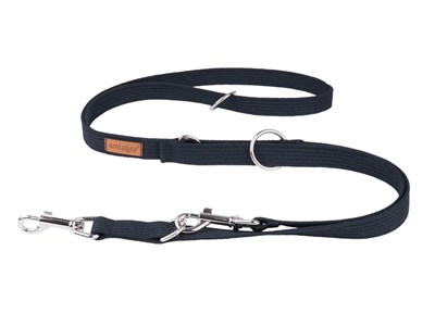 Поводок 6в1 Cotton XL 100-200/3cm Черный - фото 94410