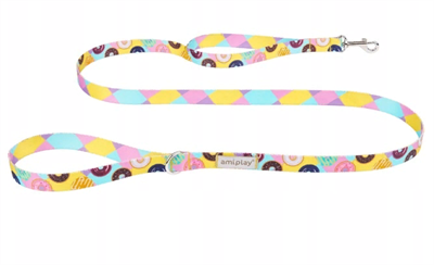 Поводок BeHappy S 150/1,5cm Пончик - фото 94537