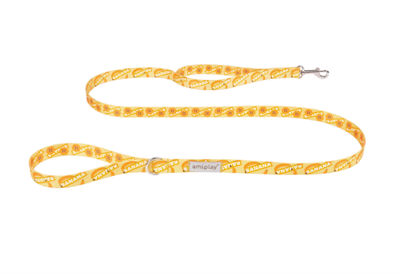 Поводок BeHappy М 150/2cm Банан - фото 94539