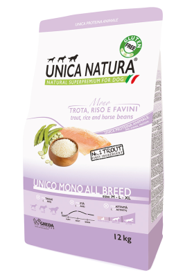Корм Unica Natura Mono д/соб.ср.и кр.пор.фор 2,5кг (5914) - фото 94643