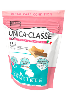 Печенье Unica Classe Tris Sensib.д/соб.ср.пор. 400г (7482) - фото 94646