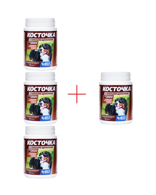 Косточка ПИВНЫЕ ДРОЖЖИ добавка минерально-витаминная (КПД) №100 (3+1) АКЦИЯ - фото 94977