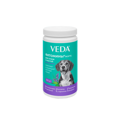 Фитомины Фитоэлита ФОРТЕ для зубов и костей собакам - фото 95113