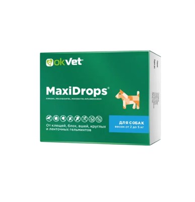 МаксиДропс для собак весом от 2 до 5 кг - фото 95215