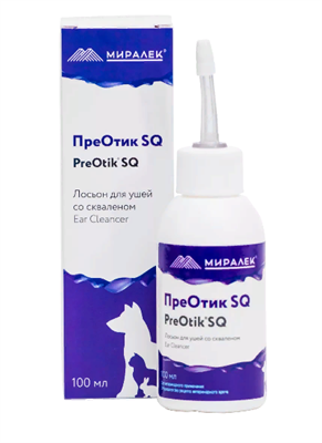Лосьон для ушей ПреОтик SQ, 100 мл (25 фл/кор) - фото 95508