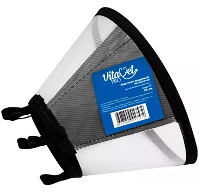 Воротник защитный VITAVET PRO на застежке №6 25,0см (9736) - фото 95555