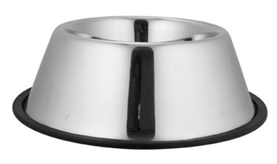 Миска метал с резинкой №8 2,8л 1526 «ЗООНИК» - фото 95752