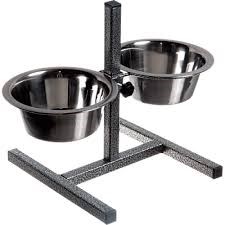 Подставка квадратная +металлические миски 0,35л  08812 «ЗООНИК» - фото 95757