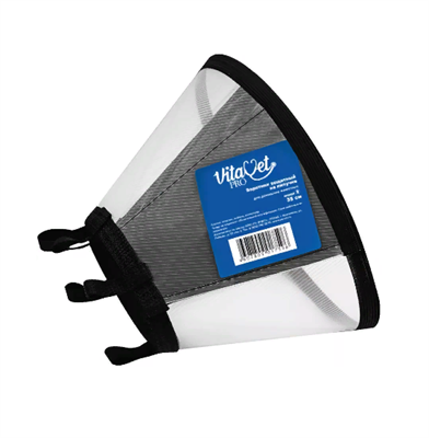 Воротник защитный VITAVET PRO на липучке №8 35,0см (7596) - фото 95818