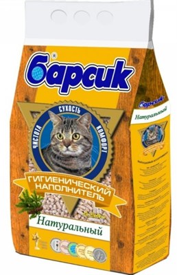 Наполнитель Барсик Натуральный 4,54 л - фото 96015