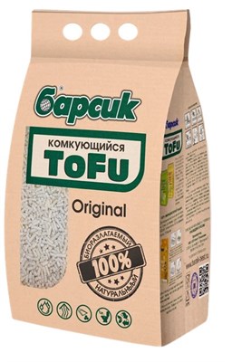 Наполнитель Барсик TOFU Original 4,54 л - фото 96023