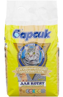 Наполнитель Барсик для котят 4,54 л - фото 96088