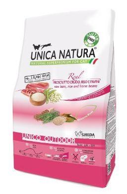 Корм Unica Natura Outdoor д/кош. ветч,рис,бобы 1,5кг (5228) - фото 96156