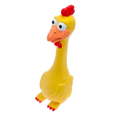 Игрушка для домашних животных, винил, 29х8см (SC-116), голова утка - фото 96559
