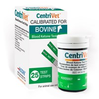 Тест-полоски на КЕТОНЫ CentriVet CE 25шт/упак для КРС Тест-полоски на КЕТОНЫ CentriVet CE 25шт/упак для КРС