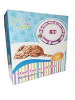 Игрушка тоннель-трансформер с мячиком для кошек 58,5 см х 6 см х 5 см розовый (20,7901)