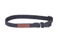 Ошейник регулируемый Lincoln М 25-40/1,5см Черный