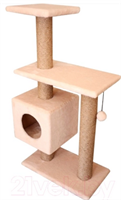 Игровой компл."Ветерок" 0,95 (джут) цв.бежевый (0755) КормушкаVet