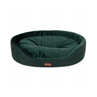 Лежак овальной формы Siena М 52*44*14cm Зеленый