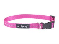 Ошейник регулируемый Reflective M 25-40/1,5cm Розовый