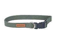 Ошейник регулируемый Cotton L 40-60/2,5cm Хаки