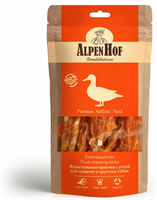 Лакомство AlpenHof Жевательные палочки с уткой для средних и крупных собак 80г (7253)
