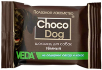 Лакомство CHOCO DOG шоколад темный для собак, 15г