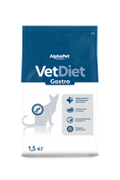 Корм AlphaPet Vet Diet сухой полнор.диет.д/взр.кош.и кот.при остр.расст.пищев.и при истощ1,5кг(5018)