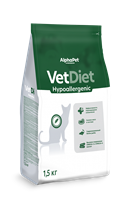 Корм AlphaPet Vet Diet сухой полнор.диет.д/взр.кош.и кот.при пищ.аллер.и неперенос.ингред.1,5кг(5070