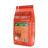 Корм PROХВОСТ сухой для кошек, говядина, 10кг (6394)